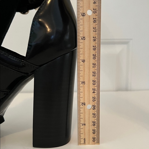 Jeffrey Campbell Craven Ankle Boots Black Size 10 - Picture 8 of 10